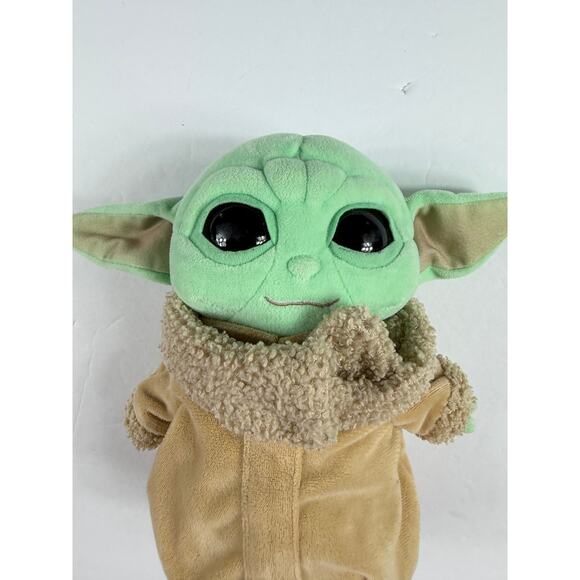 Baby Yoda Grogu Star Wars The Mandalorian 8" Mattel Plush - Picture 2 of 8